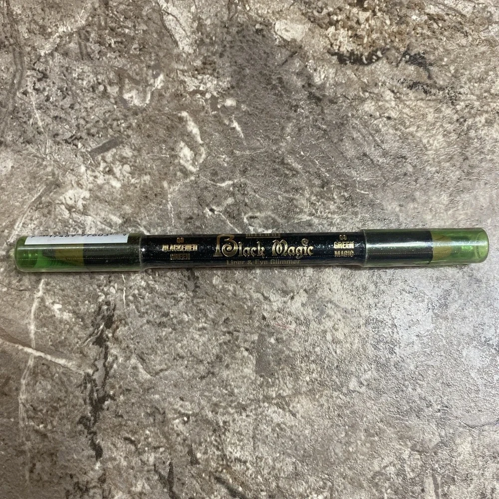 Milani Black Magic Liner & Eye Glimmer 03 Blackened Green,‎ Green Magic New